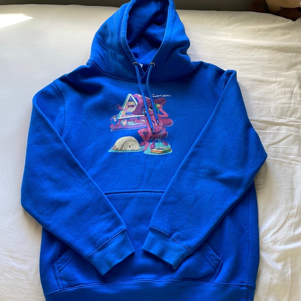 Royal Blue Midnight Gospel Hoodie